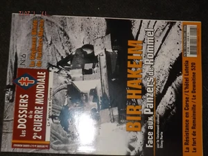 T.0 La France en Guerre Dossiers 39/45 N°6 Bir Hakeim / Dewoitine 520 - Imagen 1 de 1