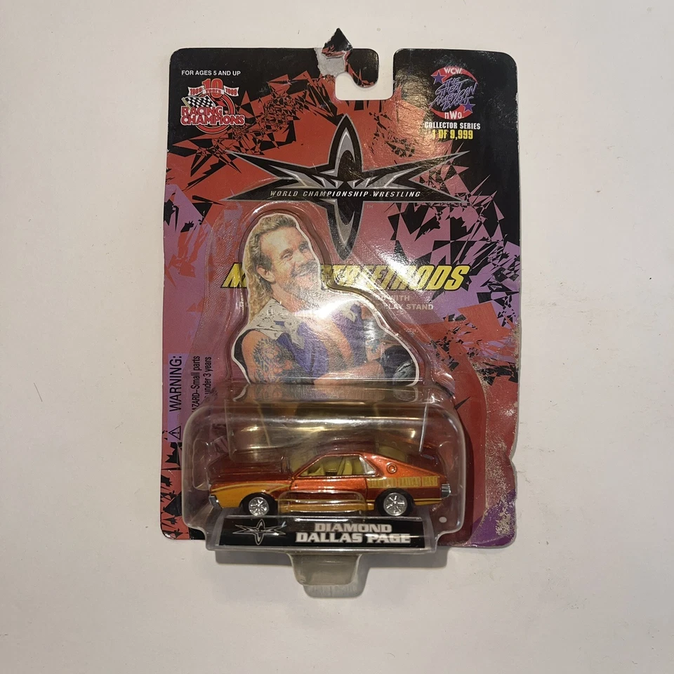 BRAND 1999 WCW Diamond Dallas Page Diecast Car From Racing Champions A135