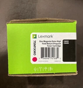 Toner originale Lexmark 75M1XM0 Magenta Extra HY - NUOVO SIGILLATO - Foto 1 di 3