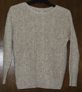 Leo & Nicole Womens New $72 Pullover Crewneck Sweater M Medium 8 10 NWT Brown - Picture 1 of 15