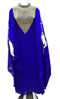 Sale Royal Cristal Work Moroccan Kaftan Wedding Dresses Very Fancy Long Gown 416