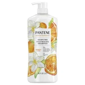 Pantene Essential Botanicals Volumizing Shampoo Jasmine & Citrus 38.2oz Pump Bot - Picture 1 of 2