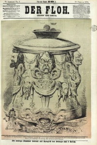 Brestel Mayerhoff Ed. Sueß Zeitungsstempel Steuer Stur K&K Der Floh 0323 - Bild 1 von 1