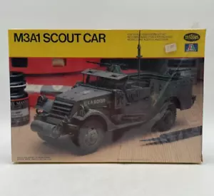 Testors Italeri M3A1 Scout Car Escala 1/35 Plástico Modelo Kit Nº 817 - Imagen 1 de 6
