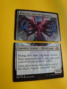Gisela, the Broken Blade & Bruna, the fading light. ELD Angel Horror 2 MTG Card. - Picture 1 of 9