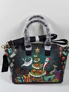 Loungefly Nightmare Before Christmas Sandy Claws Zero Sathcel Tasche Handtasche Neu mit Etikett - Bild 1 von 7