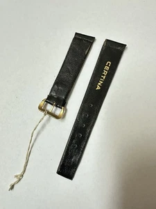 Correa Reloj CERTINA  18mm De Cuero Vintage - Imagen 1 de 5