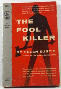 The Fool Killer by Helen Eustis 1955 thriller fiction pulp paperback book - Bild 1 von 13