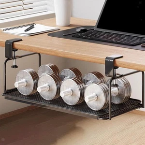 Sous l'organisateur de câble de bureau de bac de rangement pour la cuisine - Afbeelding 1 van 7