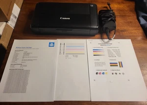 Canon Pixma TR150 Wireless Mobile Printer, TESTED WORKS, has ink - Picture 1 of 9