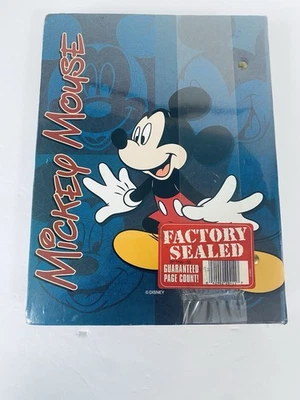 Vintage Disney Mickey Mouse Mickey Unlimited Photo Album 4x6 & Memo Made USA NEW - Image 1 of 4