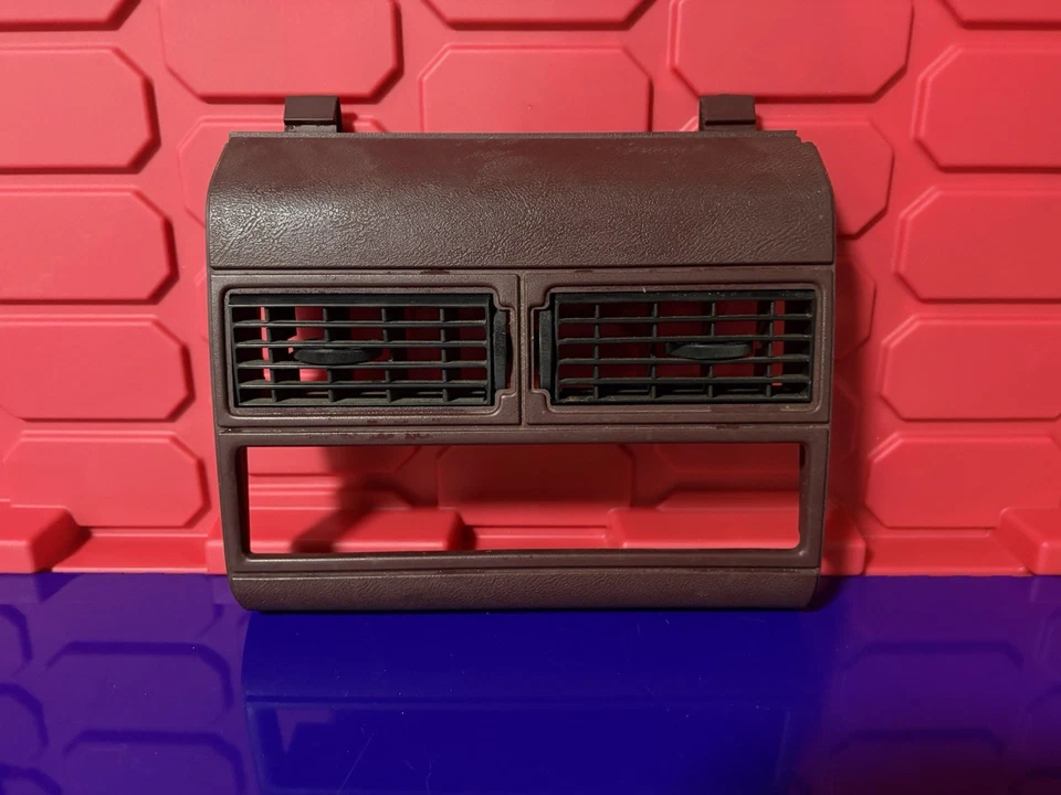 88-94 Chevy GMC caminhão 1500 2500 3500 equalizador central moldura cassete OEM marrom - Imagem 1 de 3