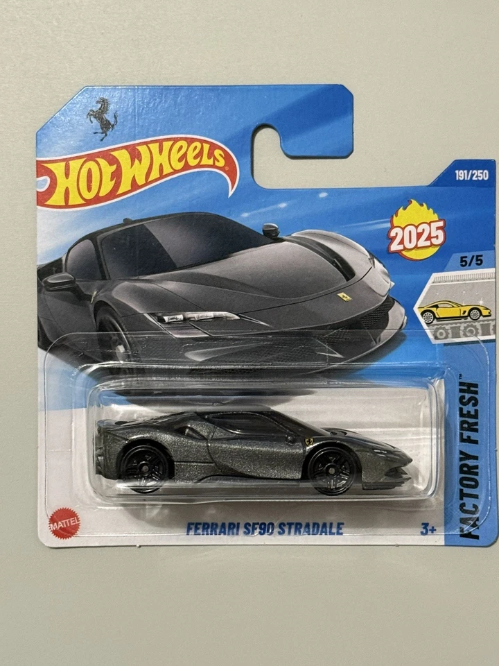 Hot Wheels 2025 Ferrari SF90 Stradale Grey Factory Fresh. Combine Shipping.⭐️ - Image 1 of 1