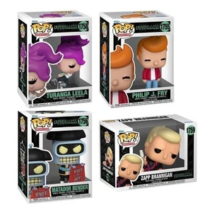 Futurama Wave 4 Funko Pop! Set of 4 (1755, 1756, 1758, 1759) Vinyl Figures - Picture 1 of 14