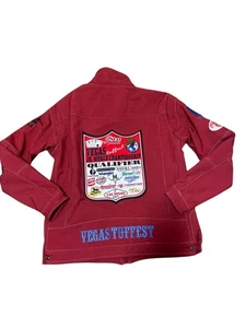 Mike Johnson Original 2021 Vegas Tuffest Jr World Chamiponship Rodeo Jacket Sz S - Picture 1 of 8