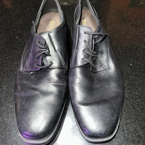 Bostonian Flexlite schwarz Leder elegante Schuhe Herren 12 W Schnürschuhe leicht - Bild 1 von 8