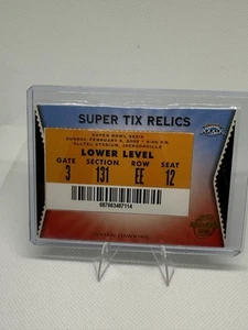 2005 Topps Super Tix Super Bowl XXXIX #ST10 Brian Dawkins Philadelphia Eagles - Picture 1 of 1