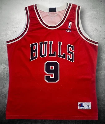 Champion Chicago Bulls Luol Deng #9 NBA Vintage Basketball Jersey Size XL - Image 1 of 4