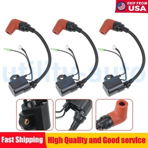 3Pcs For YAMAHA Outboard 60HP 70HP 75HP 85HP 90HP 2T 697-85570-00 Ignition Coil - Picture 1 of 8