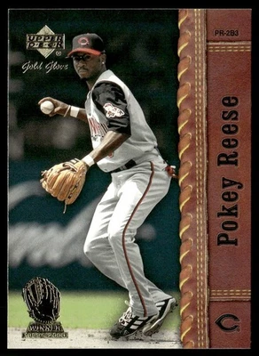 2001 Upper Deck Gold Glove Pokey Reese Cincinnati Reds #86 - Image 1 of 2