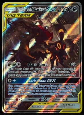 Umbreon & Darkrai GX Tag Team #SM241 NM-M Pokemon Card - Image 1 of 3