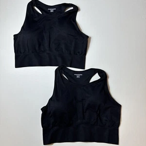 Amazon Essentials Women's Active Low Impact Longline Seamless Sports Bra Sz XL - Picture 1 of 8