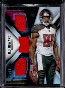 2017 Panini XR Oj Howard Triple Threats Rookie Jersey RC #61/99 Buccaneers - Picture 1 of 2