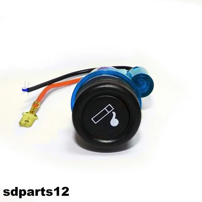 Kit Accendisigari illuminato Blu 12V per NISSAN ALMERA PRIMERA MICRA NAVARA