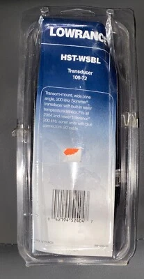 Transductor de montaje en popa Lowrance HST-WSBL 200 KHZ Foto 1 de 2