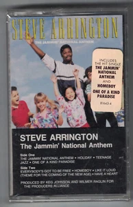 Steve Arrington - The Jammin' National Anthem - Cassette.. Still Sealed - Picture 1 of 1