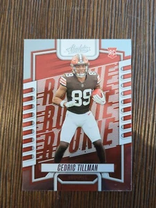 2023 Panini Absolute - Rookies Spectrum #127 Cedric Tillman /275 (RC) - Picture 1 of 2