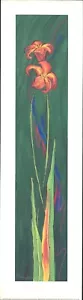 Limitierte Auflage Giclée-Druck von Kate Moynihan. Abstrakter Blumendruck. - Bild 1 von 3