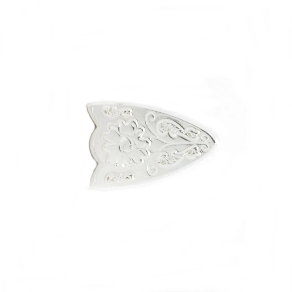 Dual Cactus Belt Buckle Tip Silver Plate 5/8" 3427-02