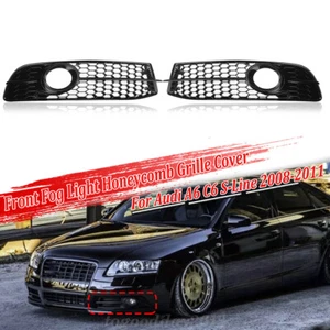Auto Stoßstange Nebelscheinwerfer Kühlergrill Für Audi A6 C6 S-line 2008-2011 - Bild 1 von 10