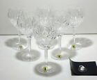 6 WATERFORD CRYSTAL EVE WINE GLASSES ~ MADE IN IRELAND ~ IN ORIGINAL BOX