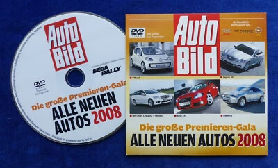 AutoBild Video DVD 2007 Premieren Neue Autos 2008 VW Jaguar Mercedes Audi BMW - Bild 1 von 3