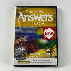 The New Answers DVD 3 includes Study Guide  NEW - Picture 1 of 6