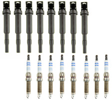 BOSCH Ignition Coil Spark Plug Kit Set Of 8 for BMW 550i 650i 750i xDrive X5 X6