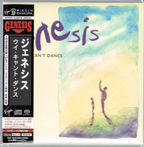 Genesis "We Can't Dance" Japan LTD Mini-LP SACD DVD Hybrid Multi-ch w/OBI - Picture 1 of 1