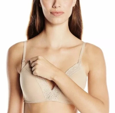 Natori Maternity Nursing Bra 34DD Grace 749091 Contour Cameo Rose Small Flaw - Image 1 of 4