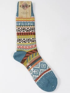 NEU CHUP CHULLO Ägäisblau STRICK Socken Hergestellt in Japan Größe M Medium - Bild 1 von 3