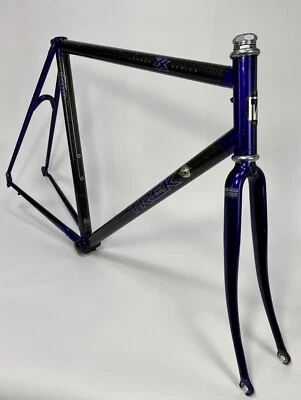 1995 Trek 2100 Frame Set 57cm Purple USA Carbon Fiber Road Composite Vintage - Image 1 of 4