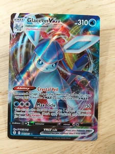Glaceon Vmax 041/203 Evolving Skies NM Full Art Ultra Rare Pokemon Karte - Bild 1 von 2