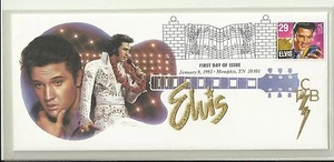 ELVIS First Day Of Issue Jan 8, 1993 Memphis LIMITED EDITION Stamp COVER 29 Cent - Picture 1 of 2