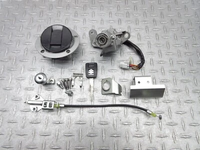 2016 16 17 Suzuki GSX-S1000 GSXS1000F OEM Lock Set Gas Cap Ignition Key Locks - Image 1 of 4