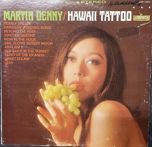 Martin Denny – Hawaii Tattoo - VINYL RECORD LP Moog - Picture 1 of 2
