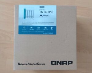 QNAP TS-431P3-2G NAS-Server - Weiß Neu - Ungeöffnet 