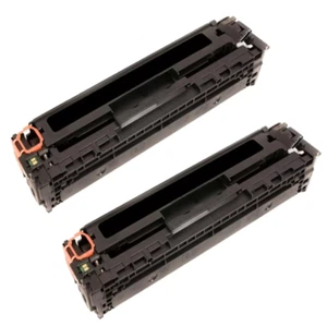 2 Pack CB540A Black Toner Fits HP Color Laserjet CM1312nfi CP1215 CP1515 CP1518 - Picture 1 of 1