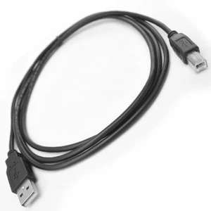 USB 2.0 Printer Cable Cord A To B 6 Foot For Canon Pixma Lexmark HP Printers - Picture 1 of 5