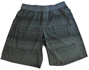 Pantalones Cortos Para Hombre LuLuLemon XL Atléticos Gris Cintura Elástica Cordón/Bolsillos - Imagen 1 de 11